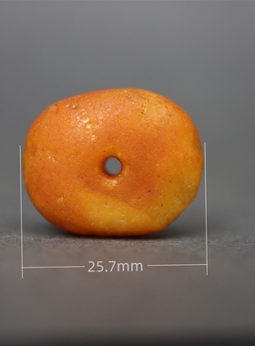 男女通用天然老蜜蜡吊坠项链