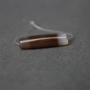 〓老〓藏传精品黑白天珠藏区老线珠男女吊坠项链佛珠配珠黑白珠