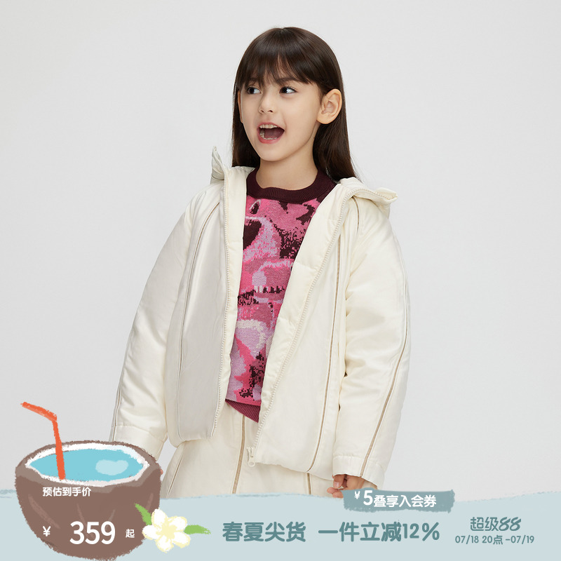 拉链门襟，连帽设计