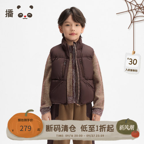 休闲简约时尚百搭立领羽绒马甲