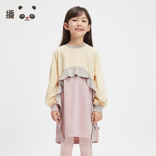 休闲圆领