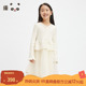 新款 播broadcute童装 2024秋季 女童连衣裙网纱拼接裙KGR3LD0053