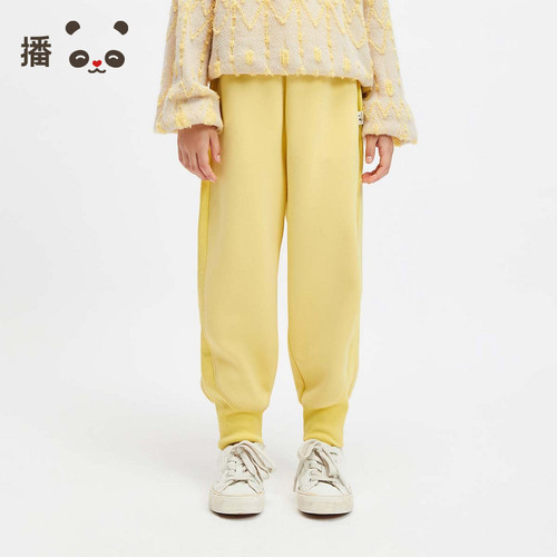 broadcute童装儿童卫裤弹力