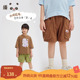 播broadcute童装 KGR2K956 男女童口袋休闲短裤 裤 子2024春夏新款