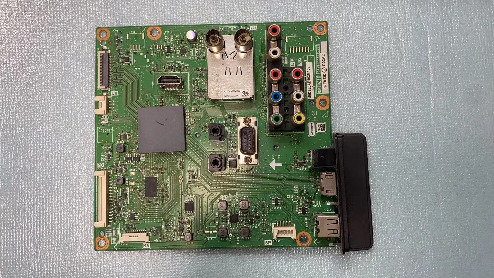 一原装夏普LCD-40DS20A液晶电视主板QPWBNG318WJZZ屏JE400D3GV1JX