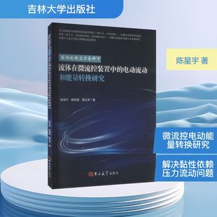 黏性依赖压力条件下流体在微流控装置中的电动流动和能量转换研究 陈星宇,解智勇,菅永军 著 著 数学专业科技 新华书店正版图书籍