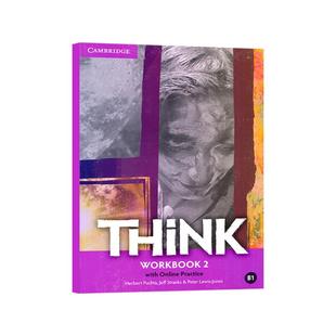 THINK Herbert Lewis Puchta Jeff WITH PRACTICE 其它 著 原版 WORKBOOK ONLINE 2级练习册 Peter Stranks Jones LEVEL