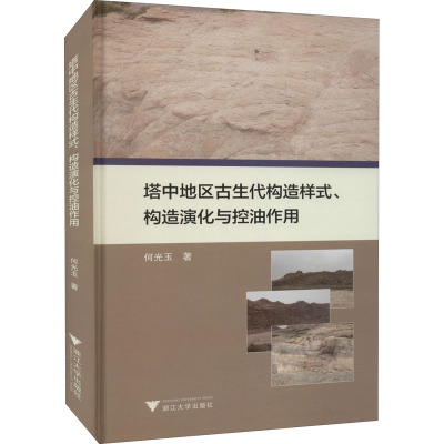塔中地区古生代构造样式、构造演化与控油作用 何光玉 著 地理学/自然地理学专业科技 新华书店正版图书籍 浙江大学出版社