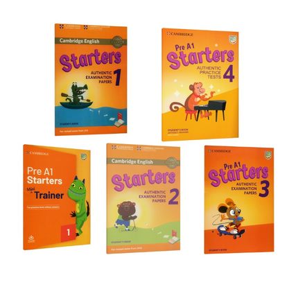 YLE 真题集 Starters 1-4+20年真题集 剑桥大学出版社,剑桥大学考试委员会 著 著等 进口教材/考试类/工具书类原版书外版书