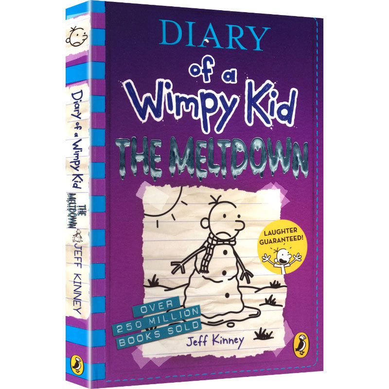 DIARY OF A WIMPY KID: THE MELTDOWN (BOOK 13) 杰夫·金尼 图书设计 著 原版其它外版书 新华书店正版图书籍 企鹅儿童图书,书籍/杂志/报纸,原版其它,淘宝优惠券,粉丝福利购,淘宝优惠卷