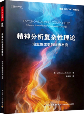 万千心理 精神分析复杂性理论 治愈性改变的临床态度  复杂性理论给我们提供了认识复杂系统特质的工具 中国轻工业出版社