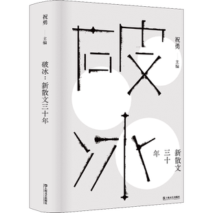 破冰 新散文三十年 祝勇 编 现代/当代文学文学 新华书店正版图书籍 上海文艺出版社