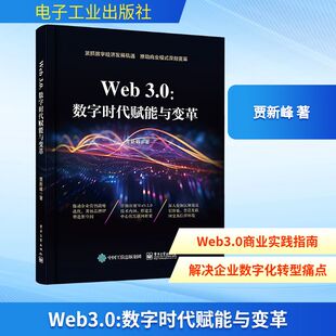 专业科技 社 贾新峰 电子工业出版 图书籍 新华书店正版 新 网络通信 著 数字时代赋能与变革 Web3.0