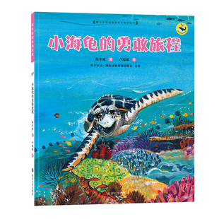 小海龟 保冬妮；卢瑞娜绘 勇敢旅程 图画书 著 少儿动漫书少儿 绘本 图书籍 社 南京大学出版 新华书店正版