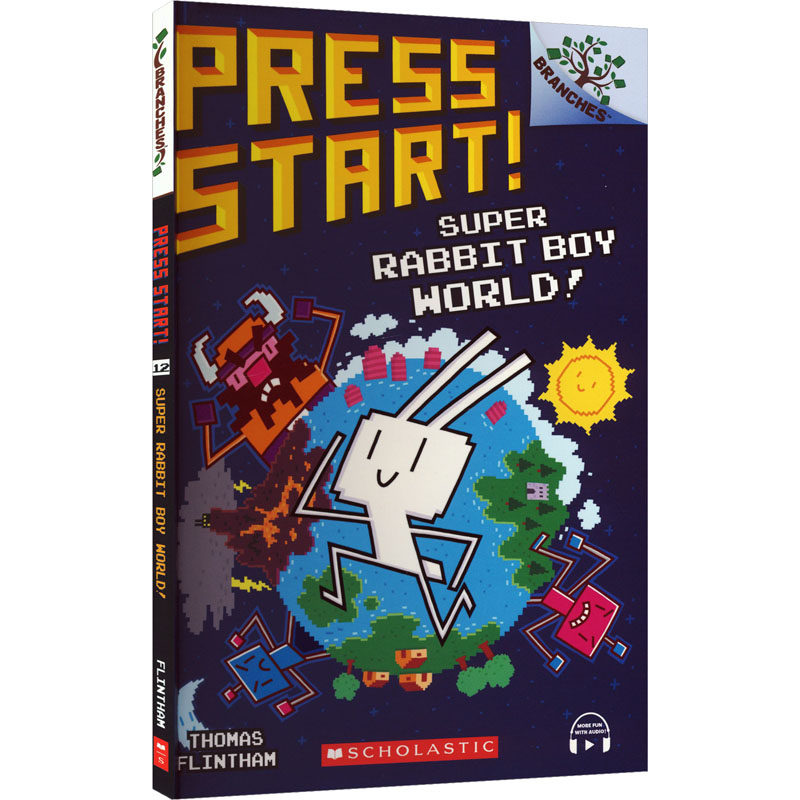 PRESS START! #12: SUPER RABBIT BOY WORLD! (WITH BUDDY+) (CH) 托马斯·弗林瑟姆 著 著 原版其它外版书 新华书店正版图书籍,书籍/杂志/报纸,原版其它,淘宝优惠券,粉丝福利购,淘宝优惠卷