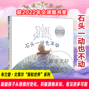 石头一动也不动 凯迪克银奖绘本图画书 布莱登文策尔  3-6岁世界观价值观哲思故事书 绘本图画书少儿动漫书  南京大学出版社