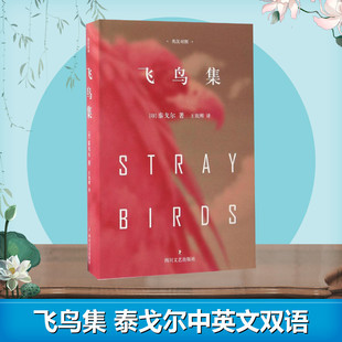 精装 泰戈尔中英文双语正版 飞鸟集 典藏版 外国诗歌新月集市世界名著文学小说书籍 全集诺贝尔文学奖获奖作家冯唐郑振铎推荐 畅销经典