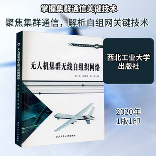 无人机集群无线自组织网络 陈旿,刘家佳,洪亮 著 航空航天专业科技 新华书店正版图书籍 西北工业大学出版社