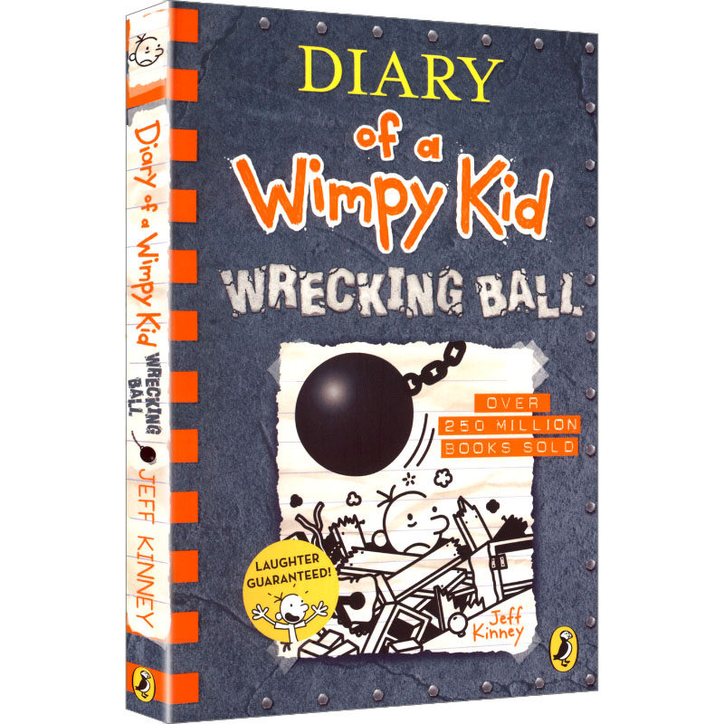 DIARY OF A WIMPY KID: WRECKING BALL (BOOK 14) 杰夫·金尼 图书设计 著 原版其它外版书 新华书店正版图书籍 企鹅兰登书屋,书籍/杂志/报纸,原版其它,淘宝优惠券,粉丝福利购,淘宝优惠卷
