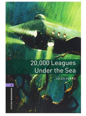20,000 LEAGUES UNDER THE SEA（4级） Jules Verne 著 原版其它外版书 新华书店正版图书籍 FOREIGN PUBLISHER