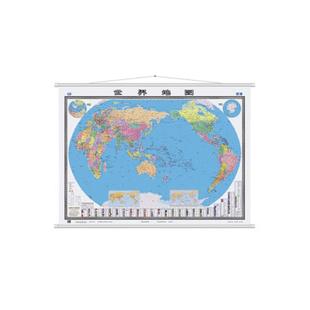 世界地图（盒装，无拼缝）(2026版） 中国地图出版社 著 世界行政区划图文教 新华书店正版图书籍 中国地图出版社