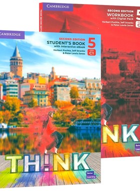 THINK 5（STUDENT'S BOOK&WORKBOOK）6ND EDITION Puchta,Stranks&Lewis-Jones,Jeff Stranks&Lewis-Jones 著 著