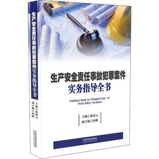生产安全责任事故犯罪案件实务指导全书 张述元 编 犯罪学/刑事侦查学社科 新华书店正版图书籍 中国法制出版社