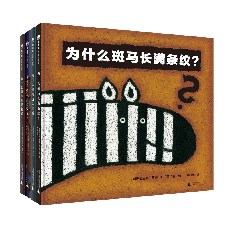 为什么系列趣味轻科普(全4册) (斯洛文)莉娜·布拉普 著 鲍捷 译 绘本