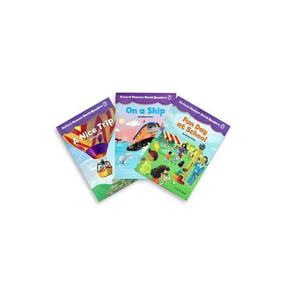 OXF PHONICS WORLD 4 READER 1-2-3套装 Kaj Schwermer 著 原版其它外版书 新华书店正版图书籍 FOREIGN PUBLISHER