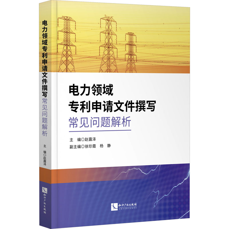 电力领域专利申请文件撰写常见问题解析 赵露泽 编 工业技术其它社科 新华书店正版图书籍 知识产权出版社使用感如何?