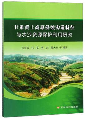 甘肃黄土高原侵蚀沟道特征与水沙资源保护利用研究 张金霞 著 建筑/水利（新）专业科技 新华书店正版图书籍 黄河水利出版社