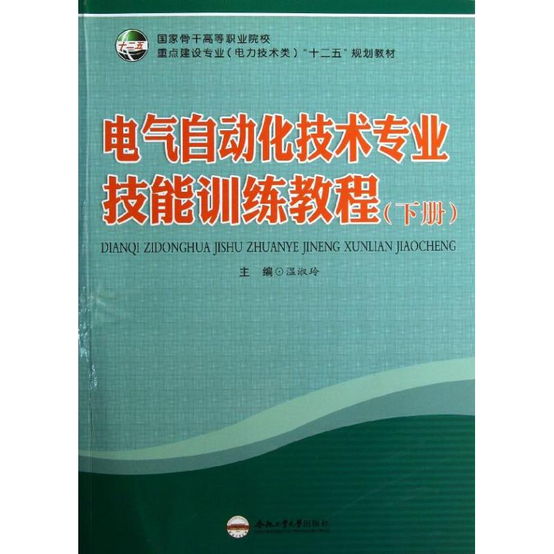 电气自动化技术专业技能训练教程 温淑玲 编 著作 企业培训师专业科技 新华书店正版图书籍 合肥工业大学出版社