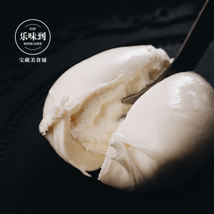 意大利Burrata 布拉塔新鲜奶酪球 原味软质cheese 爆浆水牛马苏球
