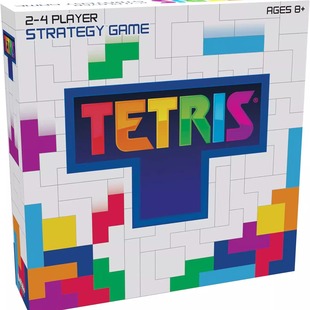 美国正版Tetris经典俄罗斯方块家庭桌面游戏策略棋类儿童益智2+人