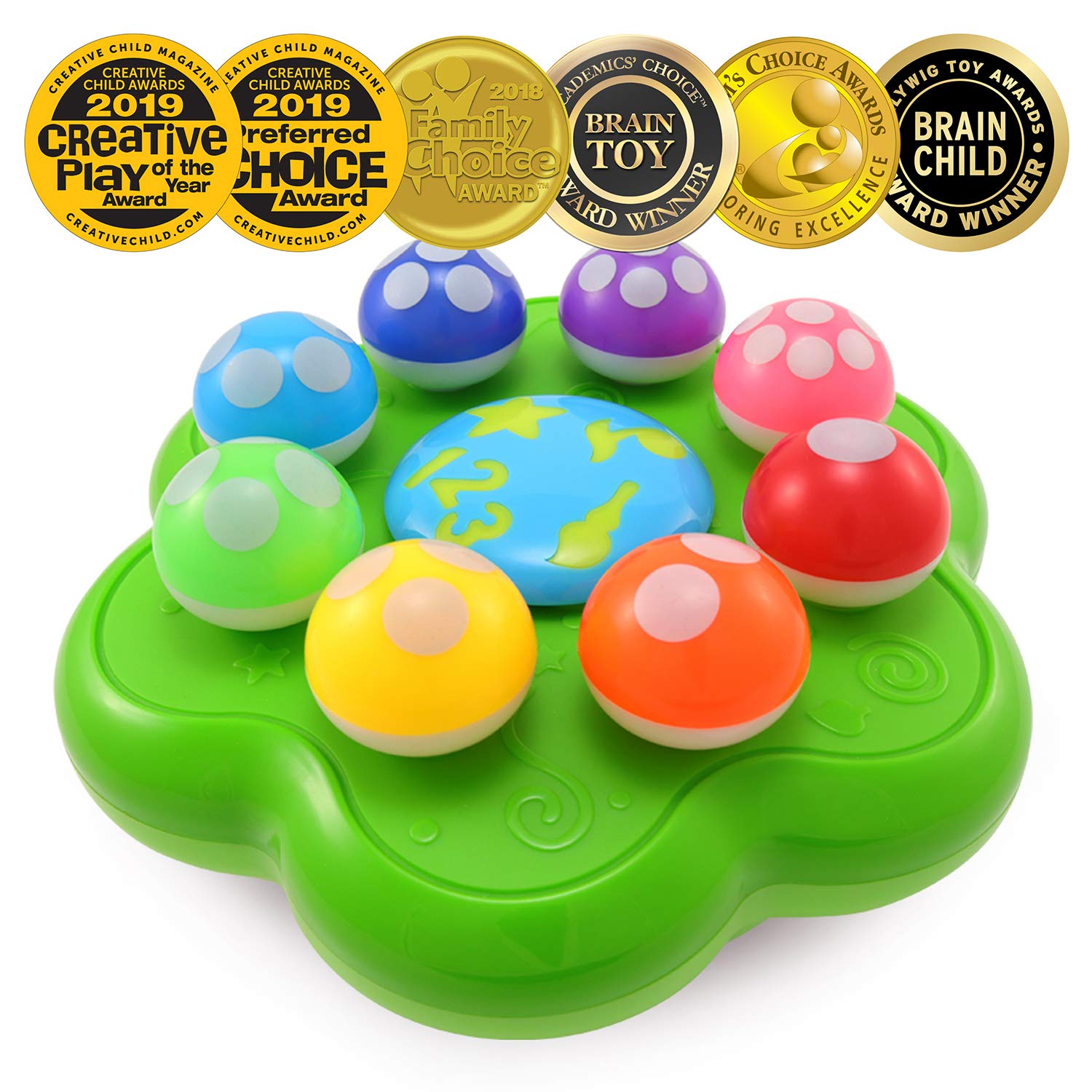 现货Best Learning蘑菇花园mushroom garden 1-3岁互动式教育玩具