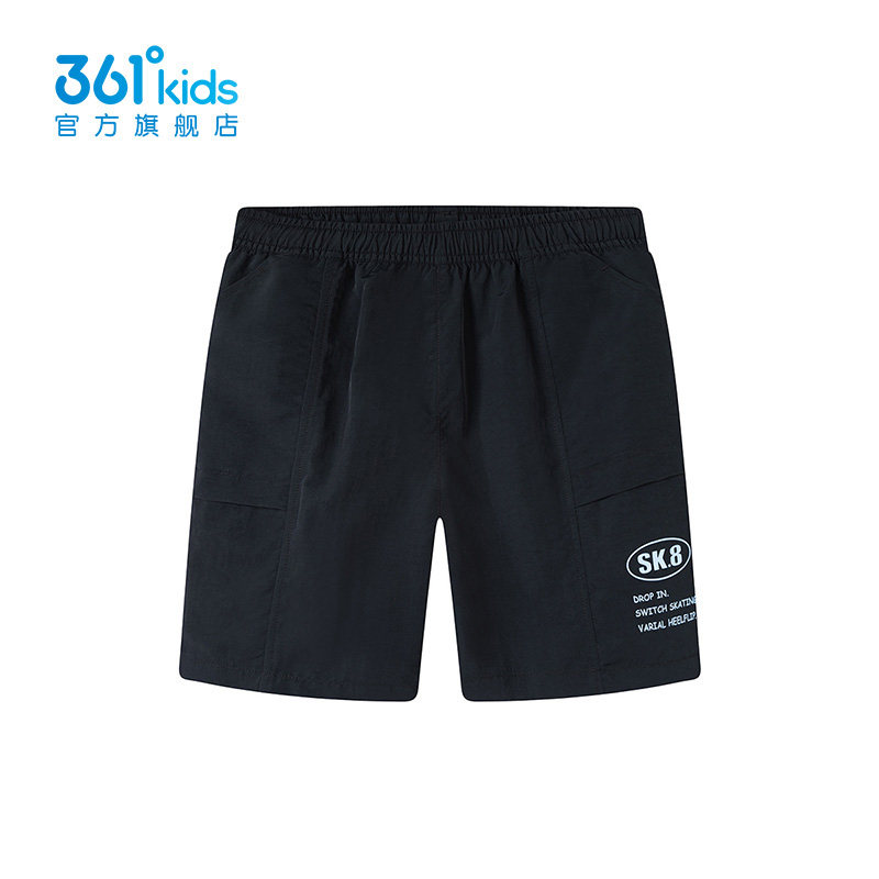 361童装男童休闲五分裤锦纶2025夏季新款透气运动短裤子K52523704
