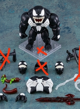 GSC NENDROID 黏土人粘土人可动系列新品毒液散货