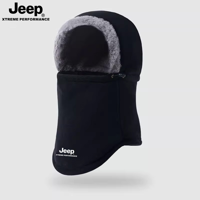 骑行帽子JEEP围脖冬季