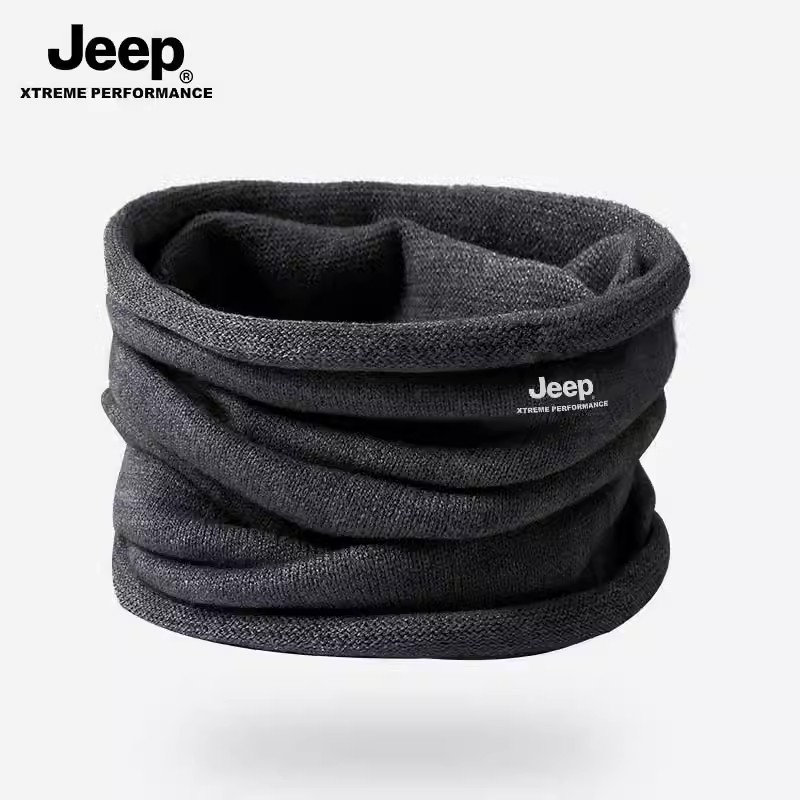 JEEP针织保暖围脖冬骑行防晒面罩
