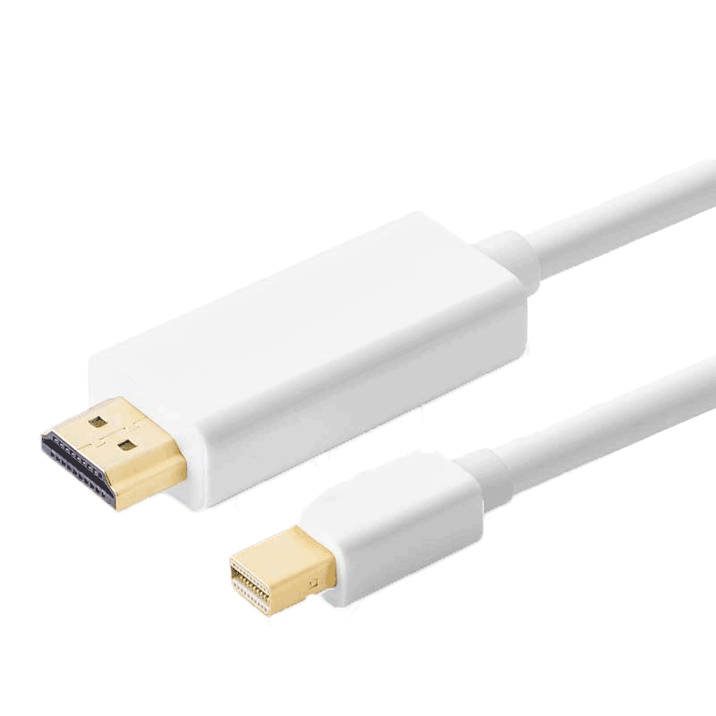 适用苹果MacbookAir/Pro笔记本电脑连接电视高清线MiniDP转HDMI线