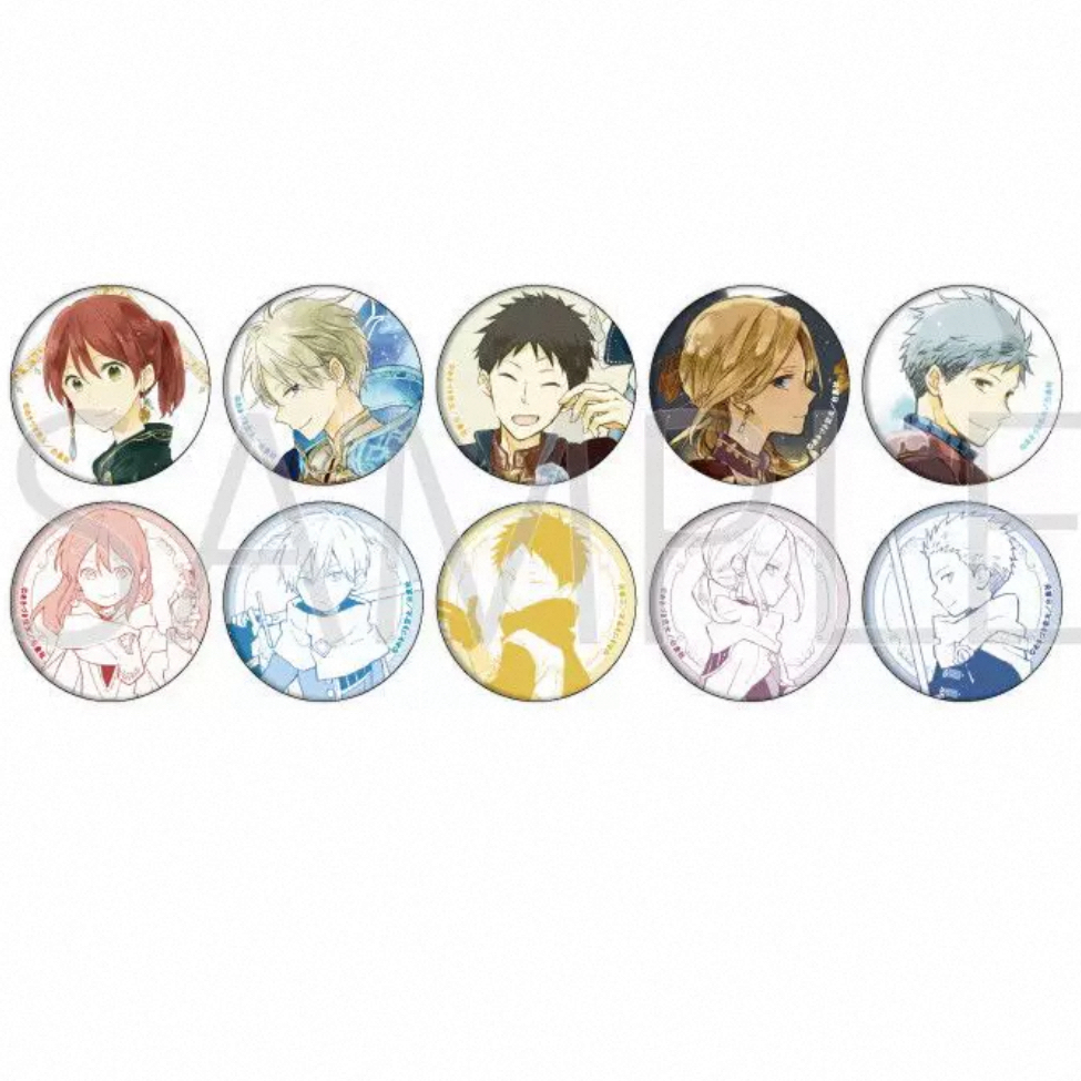 正版现货！日谷 赤发白雪姬 A3原画吧唧徽章亚克力卡 盲抽一发