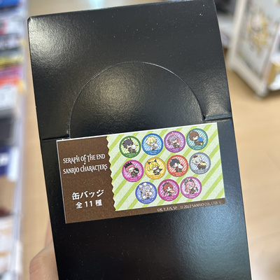 正版现货！日谷 终结的炽天使 三丽鸥联动 徽章 吧唧 盲抽一发