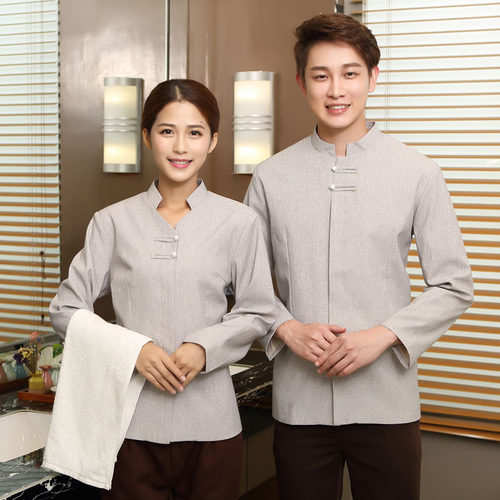 饭店宾馆客房物业大码保洁工作服