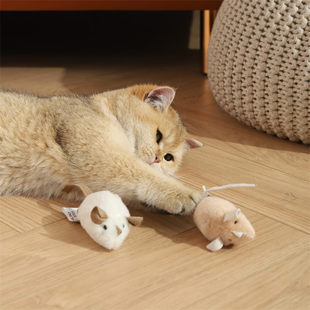 afp逗猫棒猫玩具猫薄荷叫叫鼠耐咬老鼠猫咪自嗨解闷消耗体力用品