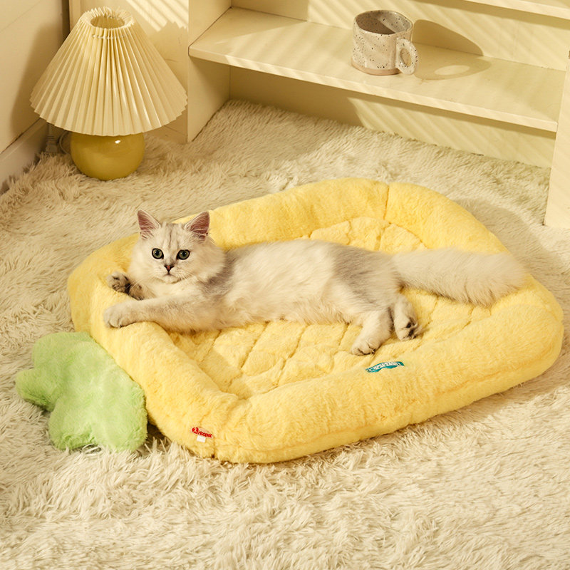 猫窝四季通用猫床舒适猫咪踩奶沙发冬季保暖幼猫睡觉用猫垫子狗窝_虎窝淘