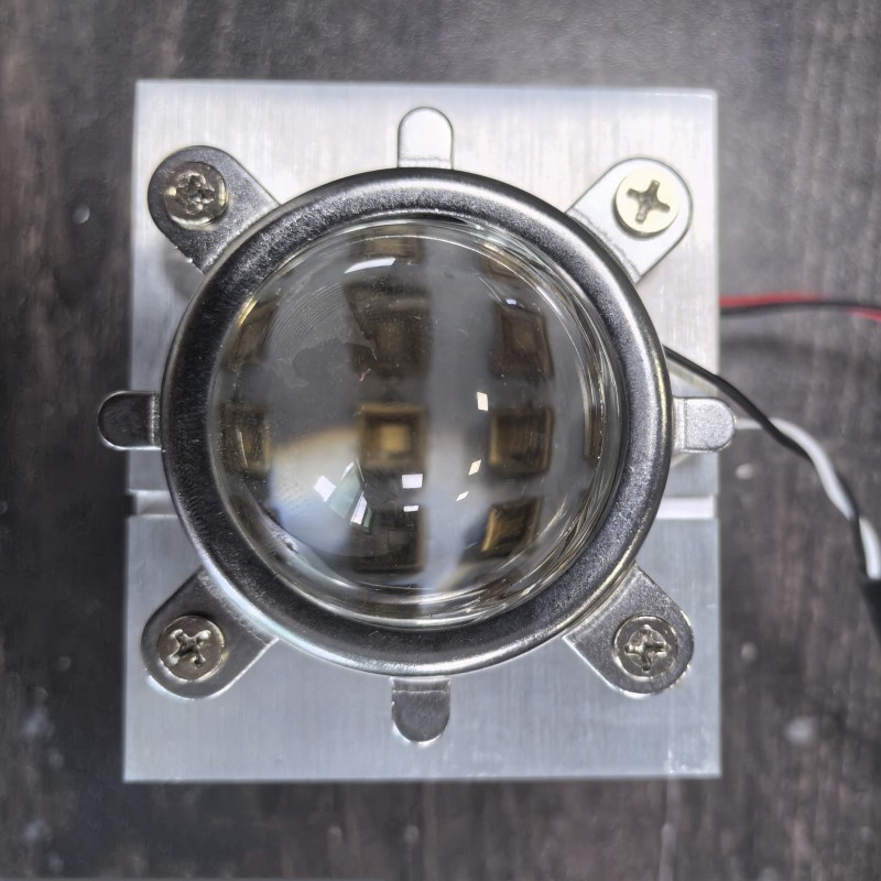 LED实验大功率光催化黄绿光570nm 575nm高功率100W LED科研实验光