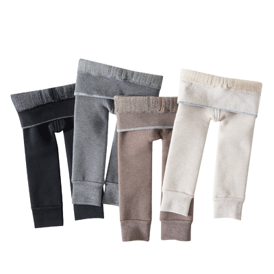 乔治童话冬季加绒加厚女童打底裤