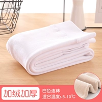 Белые носки [прямая полоса плюс бархатный утолщение] -5 ~ 12 °