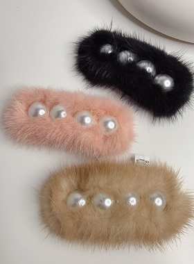 全店清仓｜冬天毛茸茸绒绒发夹毛毛边夹｜冬季发夹组29#-41#