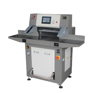 宝预530T重型双液压切纸机图文印刷厚层切纸刀大型全自动标书机A3全自动程控照片切书机a3切纸刀裁切机